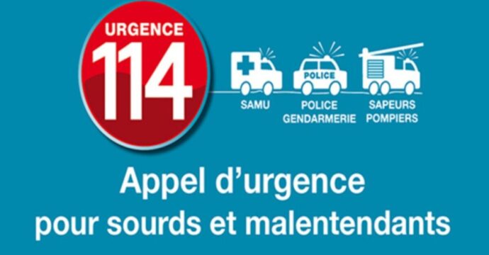 114 - Appel d'urgence pour sourds et malentendants