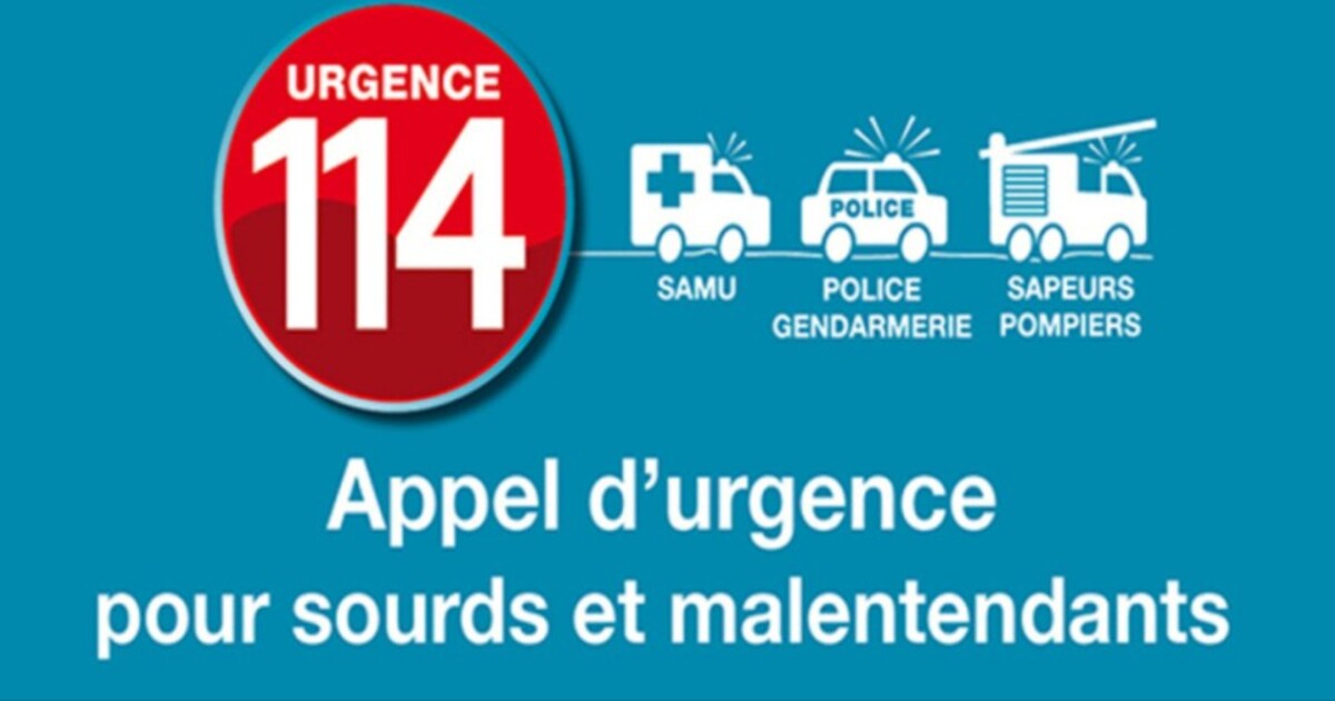 114 - Appel d'urgence pour sourds et malentendants