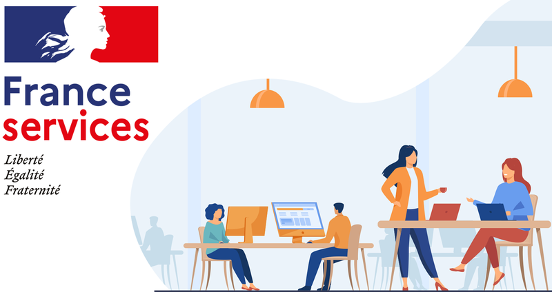 France Services Liberté Egalité Fraternité